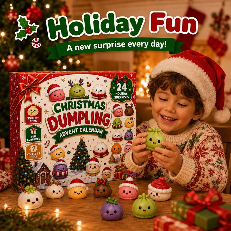 TheDollzy Christmas Mini Squishies Advent Calendar