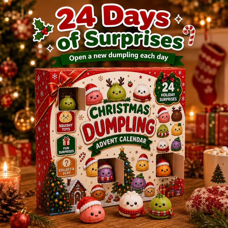 TheDollzy Christmas Mini Squishies Advent Calendar
